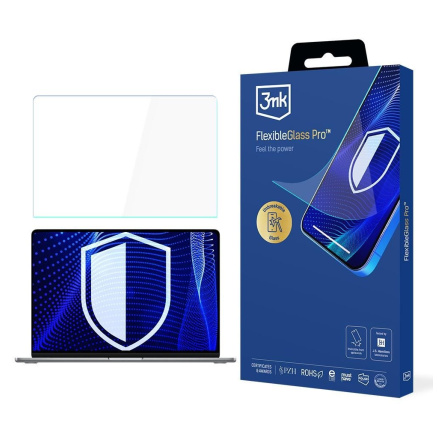 3mk hybridní sklo FlexibleGlass Pro pro Apple Macbook Air 15,3 (M2 / M3 / M4) 3mk hybridní sklo FlexibleGlass Pro pro Apple Macbook Air 15,3 (M2 / M3 / M4)