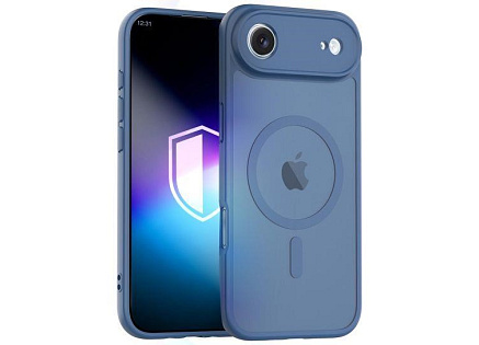 3mk ochranný kryt Misty MagCase Blue pro Apple iPhone Air