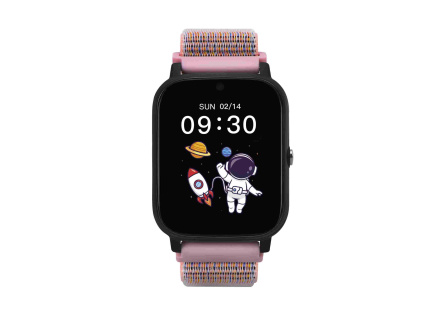 Garett Smartwatch Kids Tech 4G Pink velcro BAZAR rozbaleno