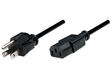 MANHATTAN Napájecí kabel PC na NEMA 5-15 (US), 1,8 m