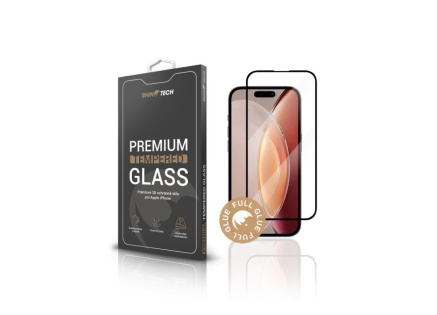 RhinoTech Tvrzené ochranné 3D sklo pro Apple iPhone 15 Pro