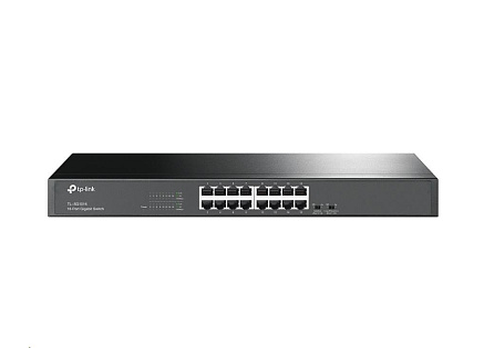 TP-Link switch TL-SG1016 (16xGbE, fanless)