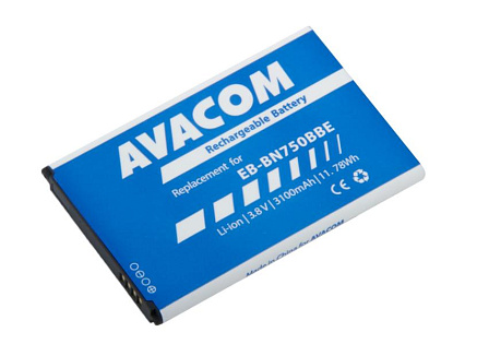 AVACOM baterie do mobilu Samsung Note 3 Neo Li-Ion 3,8V 3100mAh, (náhrada EB-BN750BBE)
