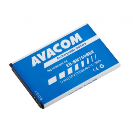 AVACOM baterie do mobilu Samsung Note 3 Neo Li-Ion 3,8V 3100mAh, (náhrada EB-BN750BBE) AVACOM baterie do mobilu Samsung Note 3 Neo Li-Ion 3,8V 3100mAh, (náhrada EB-BN750BBE)