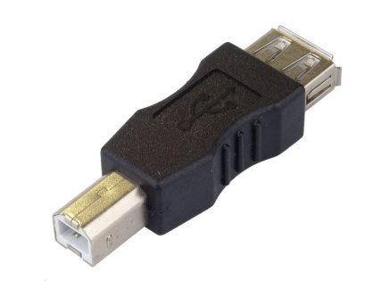 PremiumCord USB redukce A-B, Female/Male