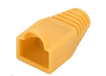 PremiumCord 25ks Krytek konektoru RJ45 - žlutá