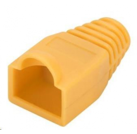 PremiumCord 25ks Krytek konektoru RJ45 - žlutá PremiumCord 25ks Krytek konektoru RJ45 - žlutá