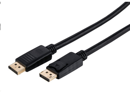 C-TECH kabel DisplayPort 1.2, 4K@60Hz, M/M, 1m C-TECH kabel DisplayPort 1.2, 4K@60Hz, M/M, 1m