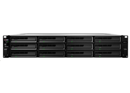 Synology RS3618xs RackStation (4C/XeonD-1521/2,4-2,7GHz/8GBRAM/12xSATA/2xUSB3.2/4xGbE/2xPCIe)