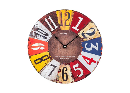 Hodiny TechnoLine WT 1019, pestrobarevné