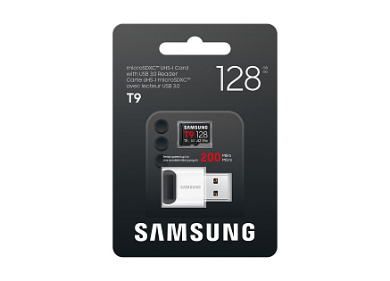 Samsung T9 microSD 128GB + USB Adaptér Samsung T9 microSD 128GB + USB Adaptér