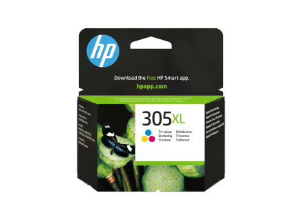 HP 305XL High Yield Tri-color Original Ink Cartridge (200 pages) HP 305XL High Yield Tri-color Original Ink Cartridge (200 pages)