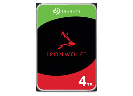 SEAGATE HDD 4TB IRONWOLF (NAS), 3.5", SATAIII, 5400 RPM, Cache 256MB