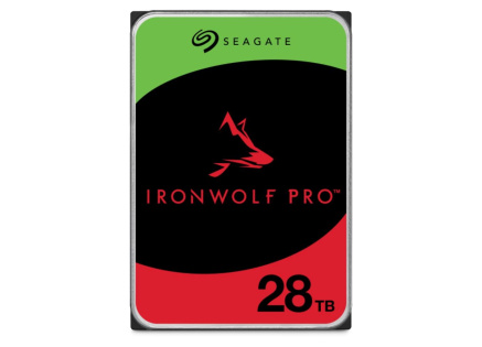 SEAGATE HDD 28TB IRONWOLF PRO (NAS), 3.5", SATAIII, 7200 RPM, Cache 512MB SEAGATE HDD 28TB IRONWOLF PRO (NAS), 3.5", SATAIII, 7200 RPM, Cache 512MB
