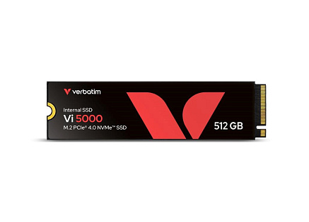VERBATIM SSD Vi5000 Internal PCIe NVMe M.2 SSD 512GB , W2500/ R 5000 MB/s