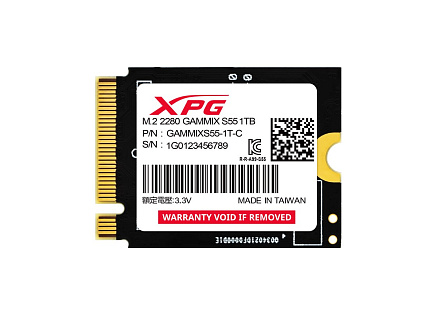ADATA SSD 2TB XPG GAMMIX S55, PCIe Gen4x4, M.2 2230, (R:5000/ W:3200MB/s)