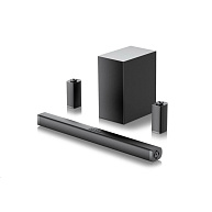 WG TV 4.1CH BT Soundbar AirFlex Home Theater System/4 main audio channels + 1 subwoofer