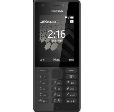 Nokia 216 Dual SIM, černá