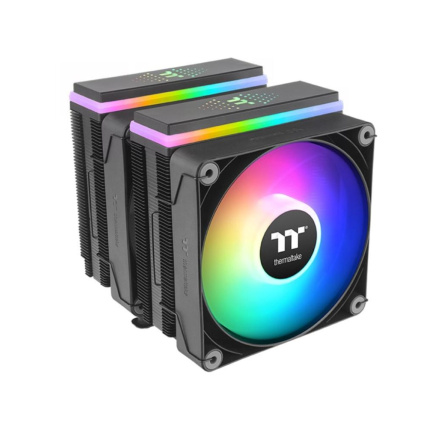 THERMAL TAKE Chladič CPU Astria 600 ARGB, 2x120mm, LGA1851, AM5, černá