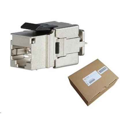 Solarix MULTIPACK 24 ks - 10G rychlozařezávací keystone CAT6A STP černý SXKJ-10G-STP-BK-NA Solarix MULTIPACK 24 ks - 10G rychlozařezávací keystone CAT6A STP černý SXKJ-10G-STP-BK-NA