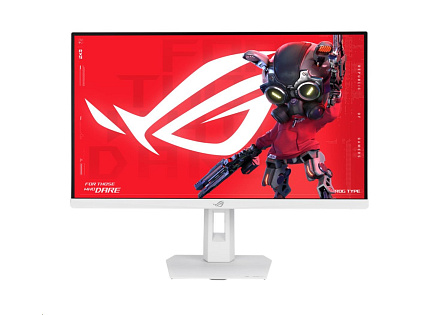 ASUS LCD 27" XG27ACMES-W ROG Strix, 2560x1440, 350nits, 255Hz, 1ms, HDR10, VESA, DP, HDMI, USB-C, White