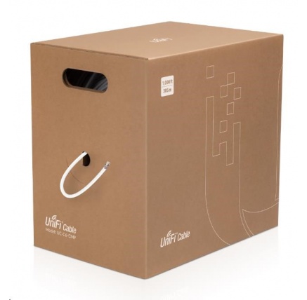 UBNT U-Cable-C6-CMP, UniFi Cable, CAT6, CMP, 23 AWG, 305m