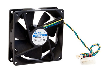 CHIEFTEC větrák AF-0925PWM, 92x92x25 mm,2-ball,PWM