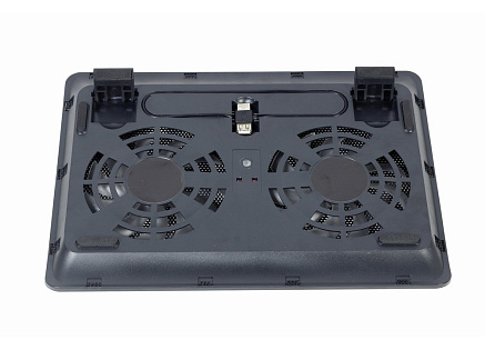 GEMBIRD Podstavec pod notebook NBS-2F15-05, pro notebooky do 15,6", LED, černý GEMBIRD Podstavec pod notebook NBS-2F15-05, pro notebooky do 15,6", LED, černý