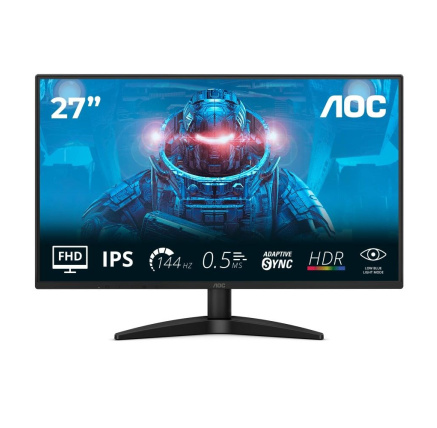 AOC MT 27" 27B36X - 1920x1080,IPS,144Hz,1xHDMI,1xDP AOC MT 27" 27B36X - 1920x1080,IPS,144Hz,1xHDMI,1xDP