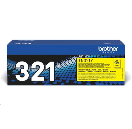 BROTHER Toner TN-321Y Laser Supplies -1500stran - pro DCP-L8450CDW BROTHER Toner TN-321Y Laser Supplies -1500stran - pro DCP-L8450CDW