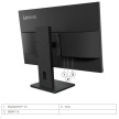 LENOVO LCD E24-40 - 23.8",IPS,16:9,1920x1080,100Hz,250cd/m2,1300:1,4ms(GtG),VGA,DP,HDMI,Repro,Pivot