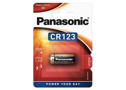 PANASONIC Lithiové - FOTO baterie CR-123AL/1BP 3V (blistr - 1ks) PANASONIC Lithiové - FOTO baterie CR-123AL/1BP 3V (blistr - 1ks)