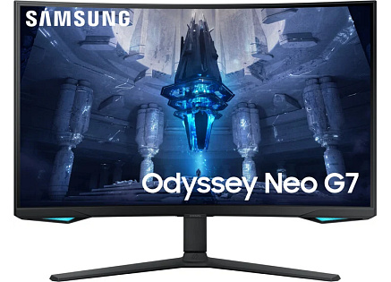 SAMSUNG MT LED LCD Gaming Monitor 32" Odyssey G7 Neo - Quantum Matrix Tech. (mini LED), 4K, Prohnutý 1000R, 3,440x1440 SAMSUNG MT LED LCD Gaming Monitor 32" Odyssey G7 Neo - Quantum Matrix Tech. (mini LED), 4K, Prohnutý 1000R, 3,440x1440
