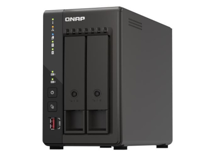 QNAP TS-253E-8G (4C/CeleronJ6412/2,6GHz/8GBRAM/2xSATA/2xM.2/2x2,5GbE/2xUSB2.0/2xUSB3.2/2xHDMI)