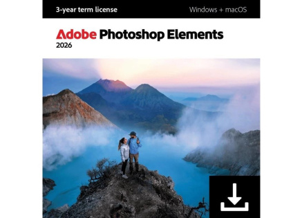 Photoshop Elements 2026 MP ML (+CZ) Commercial 1 User, 36 Months Term License