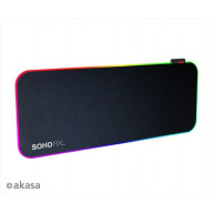 AKASA podložka pod myš SOHO RXL, RGB gaming mouse pad, 78x30cm, 4mm thick