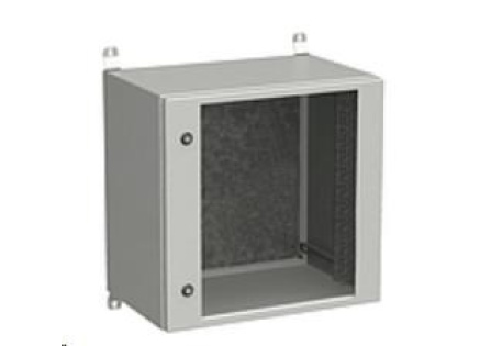 Solarix rozvaděč nástěnný venkovní LC-20 12U 600x400mm, dveře sklo, LC-20-12U-64-11-G