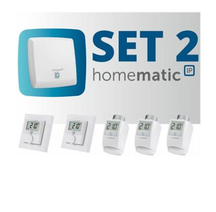 Homematic IP  Sada vytápění (byt 2+1) - HmIP-SET2