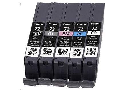 Canon CARTRIDGE PGI-72 PBK/GY/PM/PC/CO MULTI-PACK pro PIXMA PRO-10, PRO-10S (165 str.)
