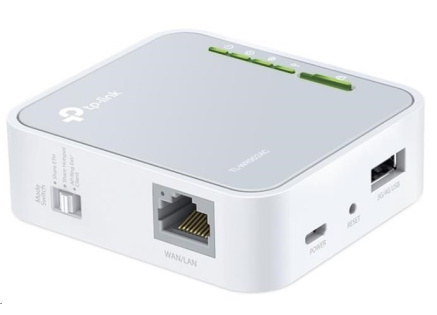 TP-Link TL-WR902AC přenosný WiFi5 router (AC750, 2,4GHz/5GHz, 1x100Mb/s LAN/WAN, 4G LTE, 1xUSB2.0)