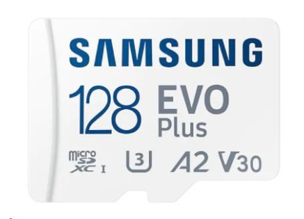 Samsung micro SDXC karta 128GB EVO Plus + SD adaptér