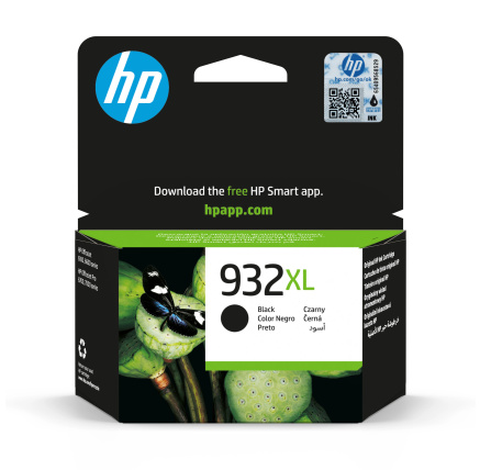 HP 932XL Black Ink Cart, 22,5 ml, CN053AE (1,000 pages) HP 932XL Black Ink Cart, 22,5 ml, CN053AE (1,000 pages)