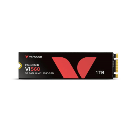 VERBATIM SSD Vi560 S3 M.2 1TB SATA III, W 520/ R 490MB/s VERBATIM SSD Vi560 S3 M.2 1TB SATA III, W 520/ R 490MB/s