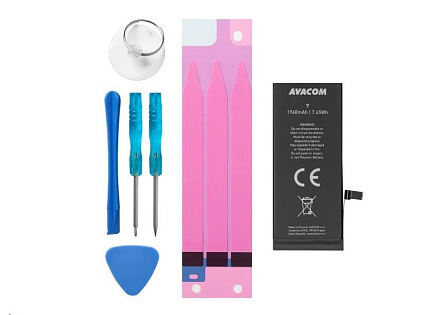 AVACOM Baterie pro Apple iPhone 7, Li-Ion 3,82V 1960mAh (náhrada 616-00255) AVACOM Baterie pro Apple iPhone 7, Li-Ion 3,82V 1960mAh (náhrada 616-00255)
