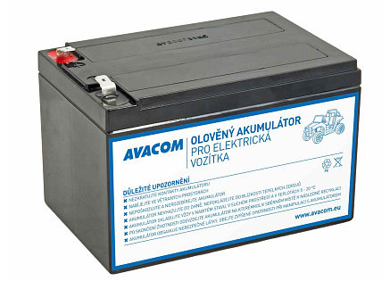 AVACOM náhradní baterie (olověný akumulátor) 12V 15Ah do vozítka Peg Pérego F2 AVACOM náhradní baterie (olověný akumulátor) 12V 15Ah do vozítka Peg Pérego F2