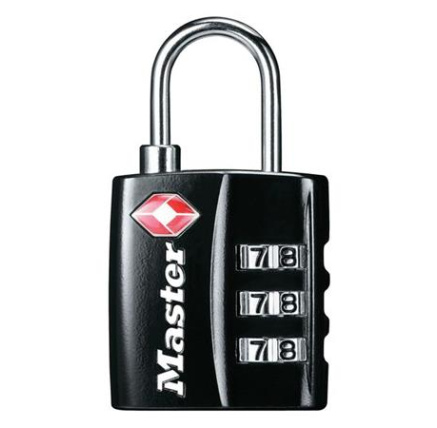 Master Lock TSA 4680EURDBLK Visací kombinační zámek Master Lock TSA 4680EURDBLK Visací kombinační zámek