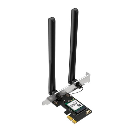 MERCUSYS MA70XE WiFi6E PCIe adapter (AX1800,2,4GHz/5GHz,Bluetooth5.4) MERCUSYS MA70XE WiFi6E PCIe adapter (AX1800,2,4GHz/5GHz,Bluetooth5.4)