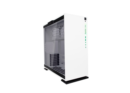 IN WIN skříň 303C, White, Mid Tower, bez zdroje, RGB + Front USB 3.1 type C