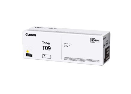 CANON toner T09Y žlutá pro i-Sensys X C1127P , C1127I a C1127IF (5 900 str.) CANON toner T09Y žlutá pro i-Sensys X C1127P , C1127I a C1127IF (5 900 str.)