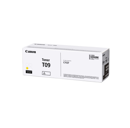 CANON toner T09Y žlutá pro i-Sensys X C1127P , C1127I a C1127IF (5 900 str.) CANON toner T09Y žlutá pro i-Sensys X C1127P , C1127I a C1127IF (5 900 str.)